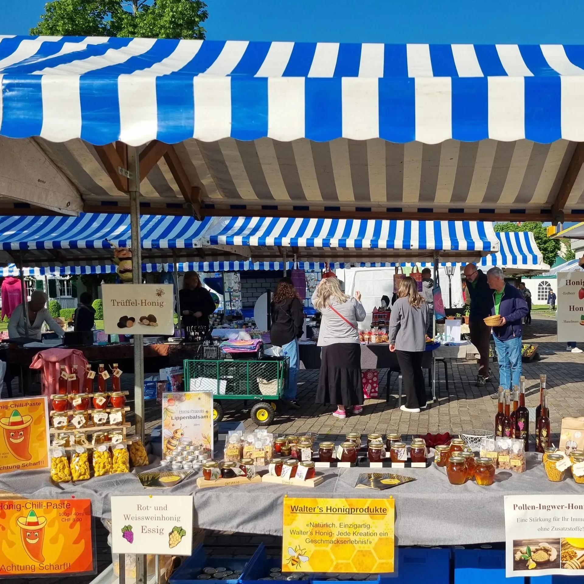 Verkauf Honige Markt Solothurn, Aargau, Zürich, Luzern, Bern, Basel
